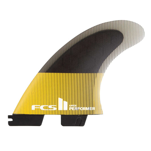 FCS II PERFORMER PC TRI SURFBOARD FINS ( MANGO ) - FCS - FCS FINS - 