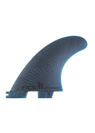 FCS II PERFORMER NEO GLASS ECO THRUSTER SURFBOARD FINS ( BLUE ) - FCS - Thrusters - 