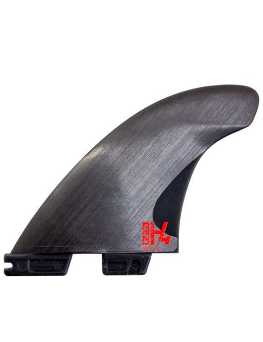 FCS II H4 Hi Density Carbon Fibre Tri Surfboard Fins - FCS - Thruster - 