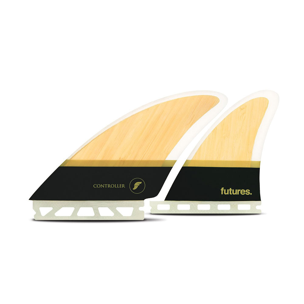 Futures Controller Quad Honeycomb Bamboo Surfboard Fins - Futures - Quad Fins - 