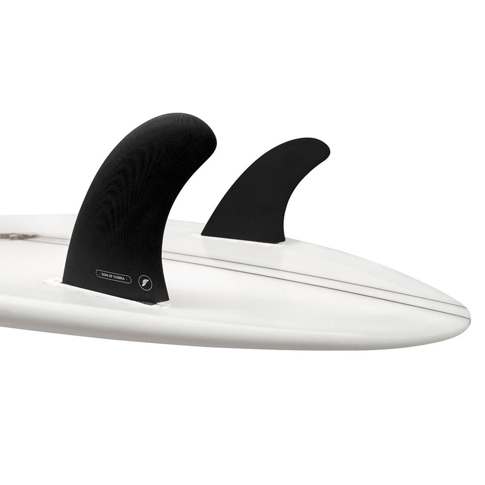 Futures Son Of Cobra Twin Surfboard (Black) - Futures - Twin Fins - 