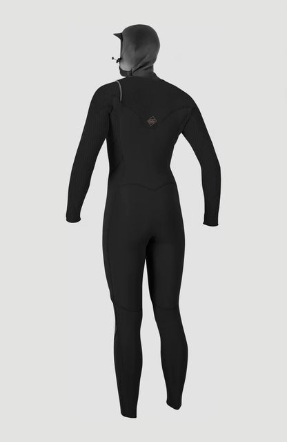 O’NEILL WOMENS HYPERFREAK 5/4+MM CHEST ZIP HOODED WETSUIT - O’neill - Winter Wetsuit - 