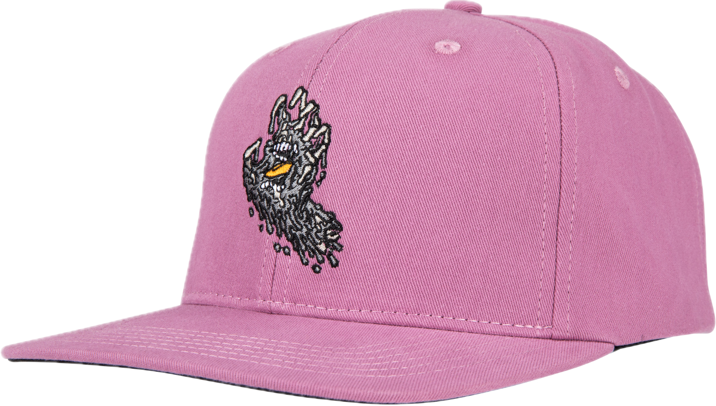 Santa Cruz Melting Hand Snap Back Cap (Dusty Rose) | Santa Cruz | Cap