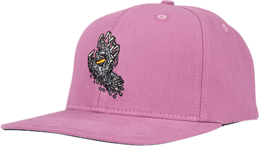 Santa Cruz Melting Hand Snap Back Cap (Dusty Rose)