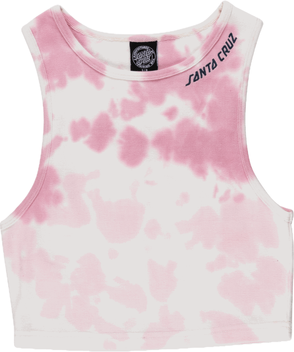 Santa Cruz Women’s Vest Strip Tank (Pnk Dip Dye)