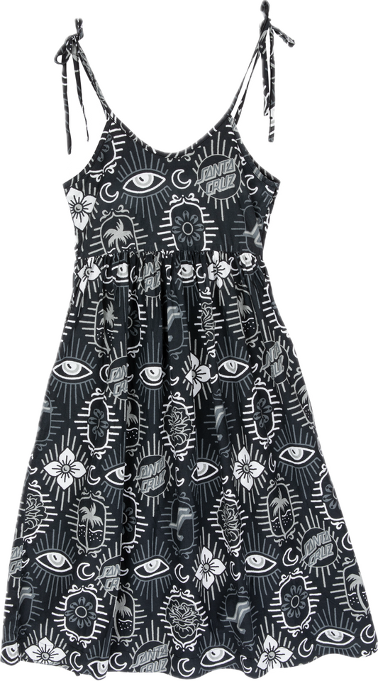 Santa Cruz Women’s Patchwork Dress (Blk patchwork)