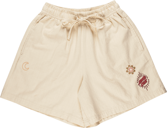 Santa Cruz Women’s Scatter Shorts (Off Wht)