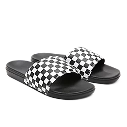 Vans Men’s La Costa Slide-On Checkerboard (Tru Wht/Blk)