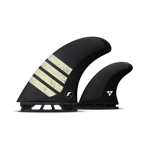 Futures T1 Twin Fin + Trailer Alpha Surfboard Fins