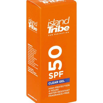 ISLAND TRIBE CLEAR GEL SUNSCREEN SPF50 - 100ML