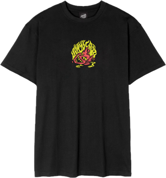 Santa Cruz Men’s Delfino Devil Mask T-Shirt (BLK) L BLK | Santa Cruz |