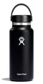 Hydro Flask 32 OZ Wide Mouth 2.O Flex Cap(BLK)