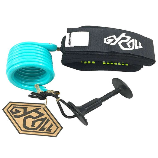 Gyroll bodyboard coiled leash