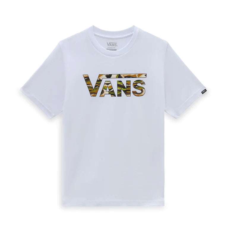 Vans Kids Classic Logo Fill T-Shirt- White