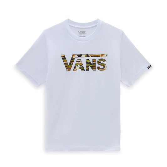 Vans Kids Classic Logo Fill T-Shirt- White | Vans |