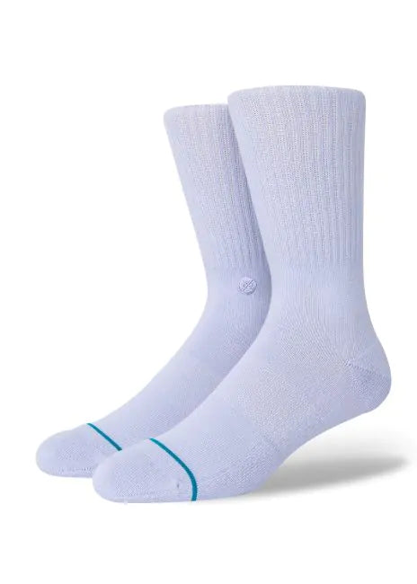 Stance Icon Socks Lilac Ice