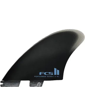 FCS II PERFORMER PG QUAD KEEL SURFBOARD FINS