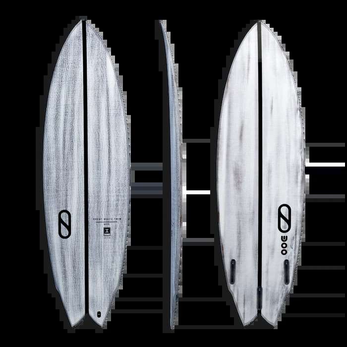 FIREWIRE VOLCANIC GREAT WHITE TWIN SURFBOARD