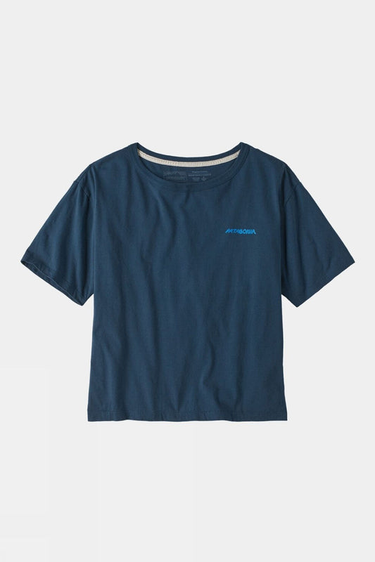 Patagonia Women’s Sunrise Organic Easy Cut T-Shirt-Tidepool Blue