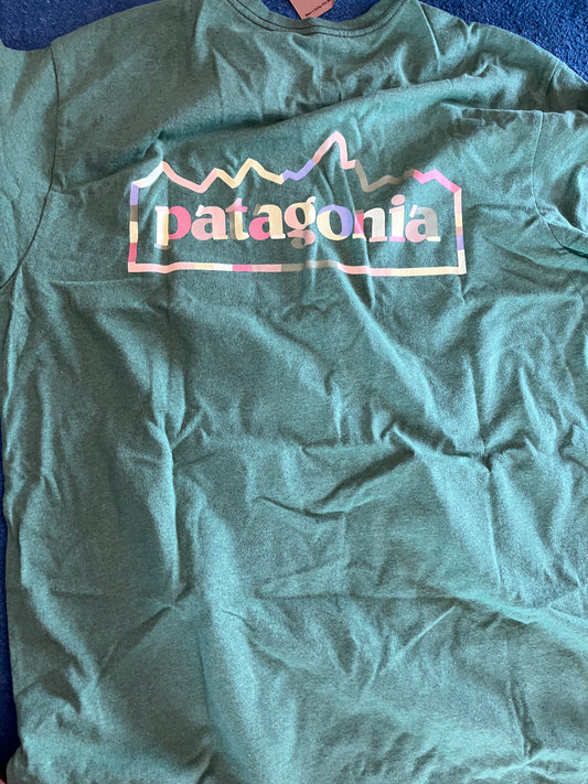 Patagonia Unity Fitz Responsibili T-shirt-Terrain Green