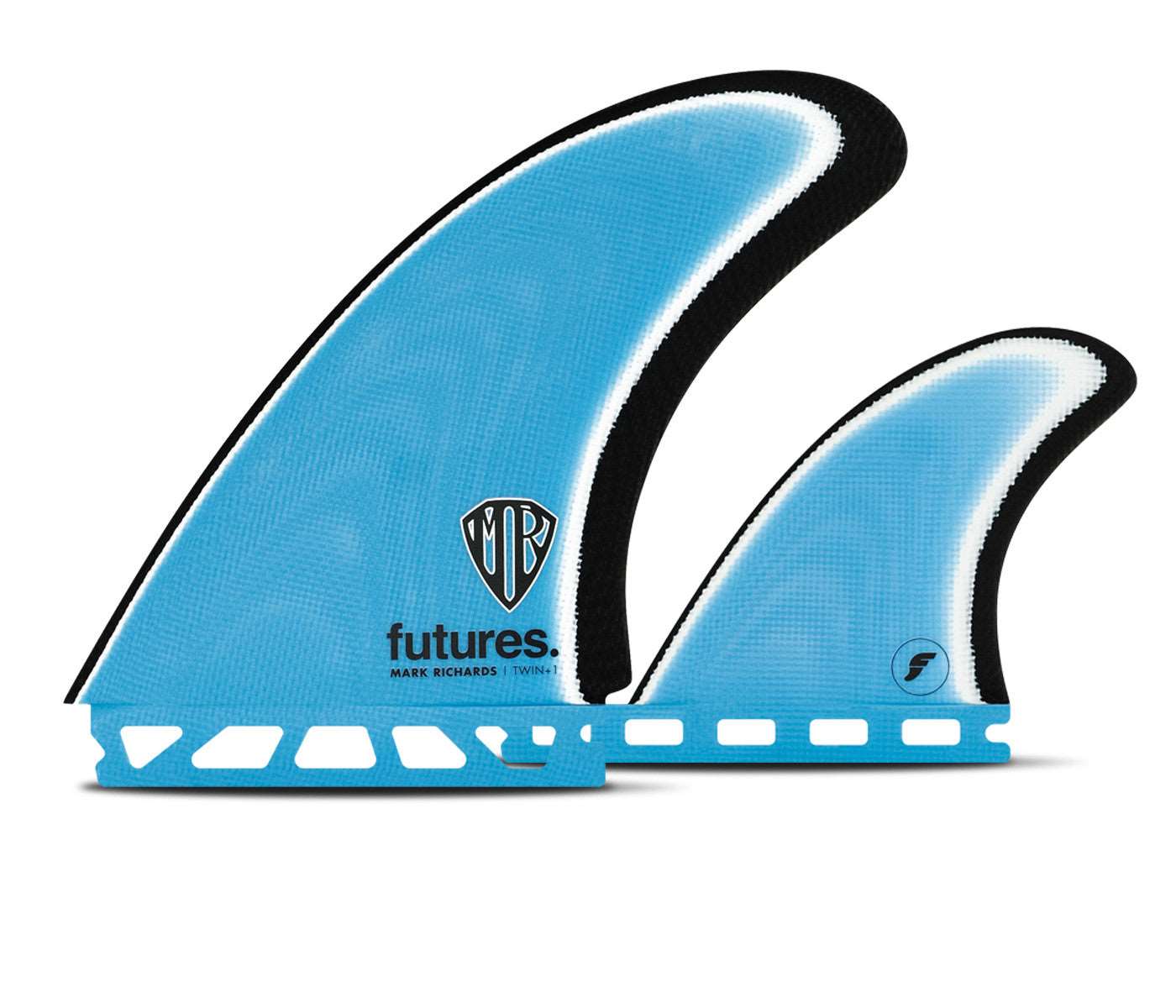 Futures Mark Richard’s 2+1 Fiberglass Twin Surfboard Fins