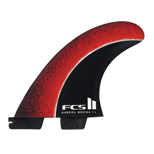 FCS II MEDINA TRI FIN SET ( Black / Red )