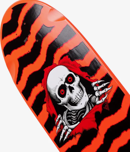 POWELL-PERALTA RIPPER OG SHAPE 265 10" SKATEBOARD DECK (ORANGE)