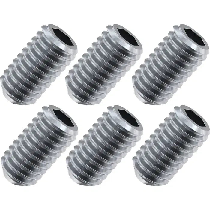 Bulldog single tab compatible grub screws (x6)