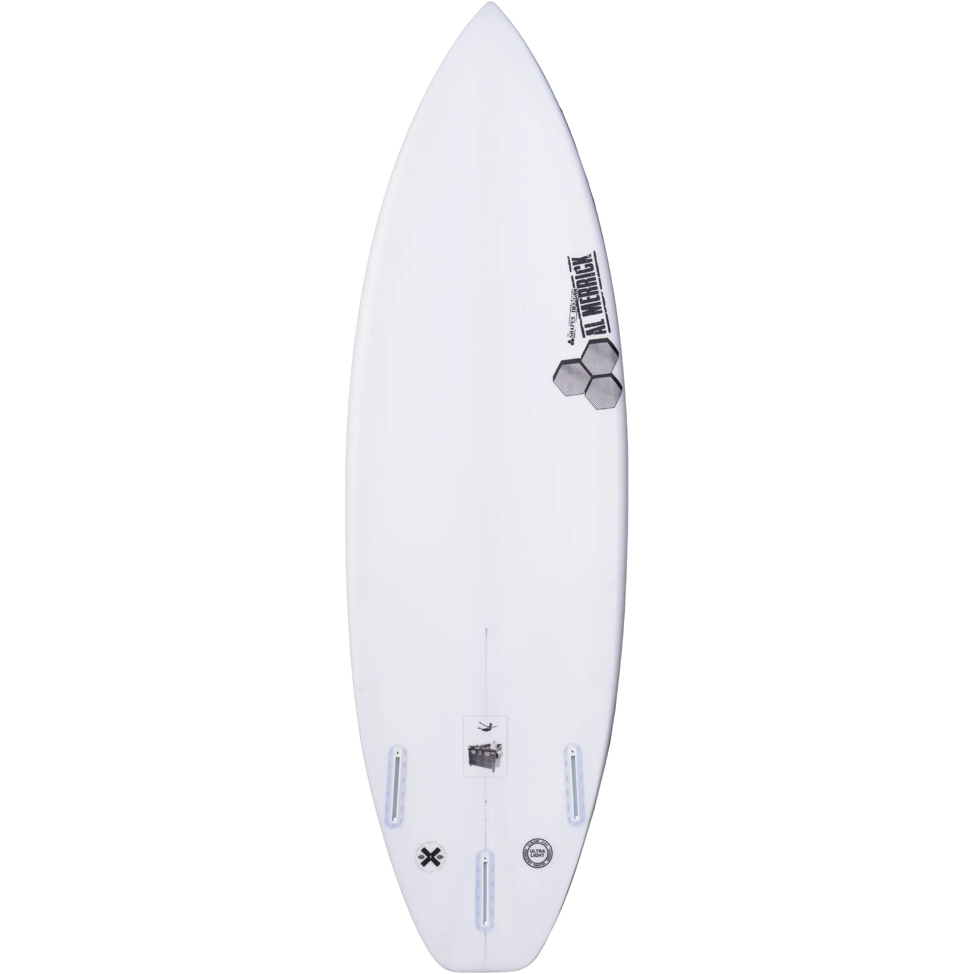 Channel Islands Dumpster Diver 2 White SpineTek Surfboard | Channel Islands Surfboards | Shortboard