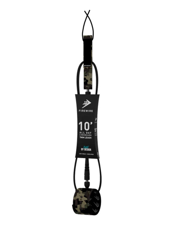 Firewire All Day Surfboard leash 10ft - Camouflage | Firewire | Surfboard Leash