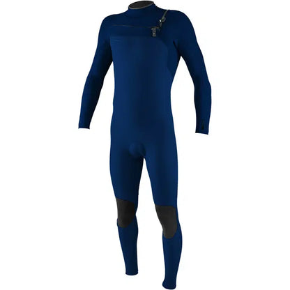 MENS O’NEILL HYPERFREAK 4/3 CHEST ZIP FULL WETSUIT - Navy/Navy | O’neill | Winter Wetsuit