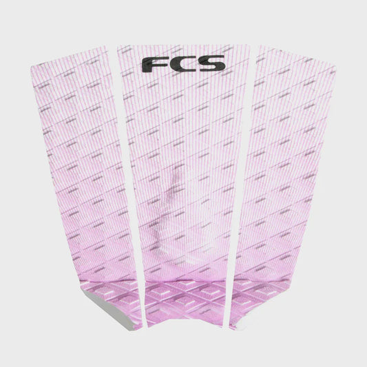 FCS Sally Fitzgibbons Traction Pad - White/Dusty Pink | FCS | Traction pad