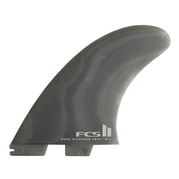 FCS II MARK RICHARDS NEO GLASS ECO TWIN + STABILISER FINS | FCS | Surfboard Fins.