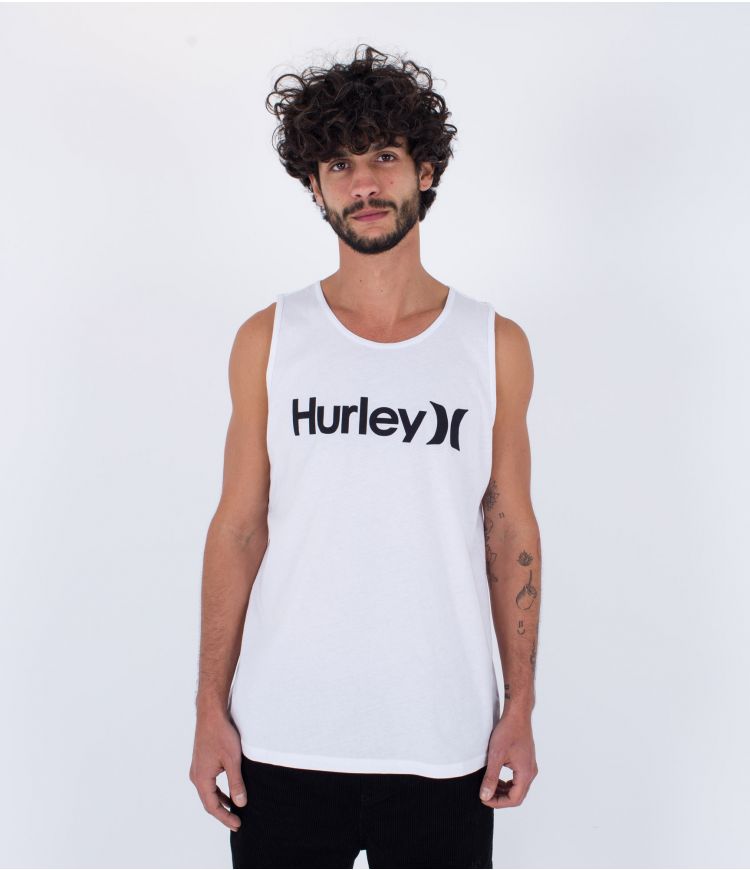 Hurley Men's One and Only Tank-White