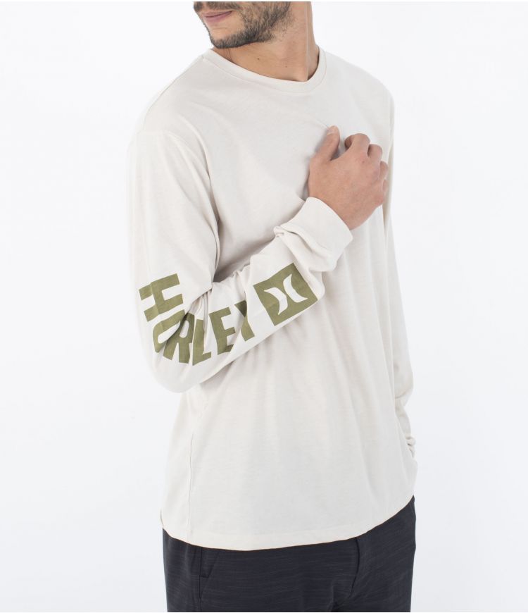 HURLEY EVD THE BOX LONG SLEEVE TOP