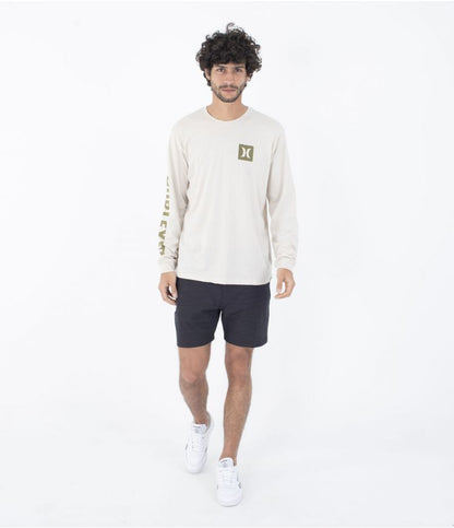 HURLEY EVD THE BOX LONG SLEEVE TOP