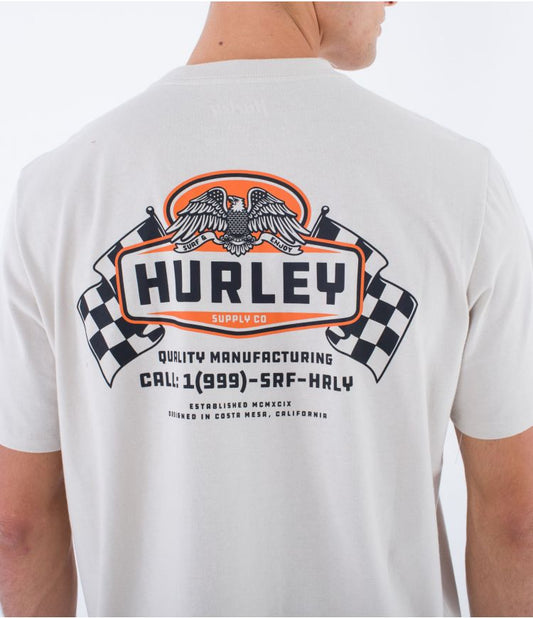 Hurley Everyday Built Tshirt-Bone