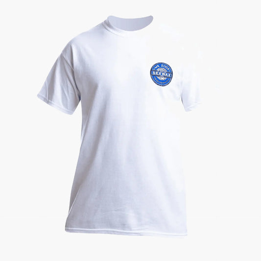 Mr Zogs Sex Wax T-shirt-White Blue