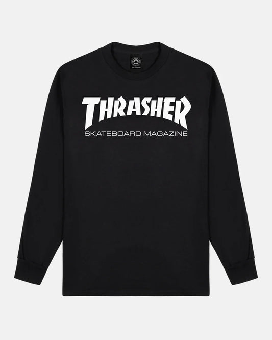 Thrasher Skate Mag Long sleeve T-shirt-Black