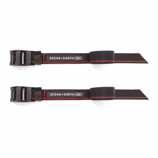 Ocean & Earth SUP-Longboard Roof Rack Tie Down Straps 4.0m