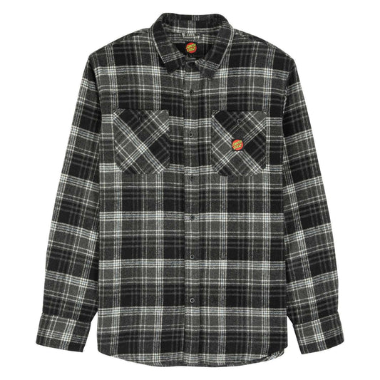 Santa Cruz Apex shirt-Black/Check | Santa Cruz | Shirt