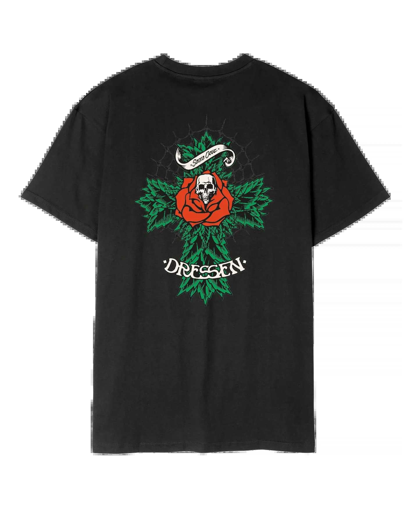 SANTA CRUZ MEN'S DRESSEN ROSE TSHIRT