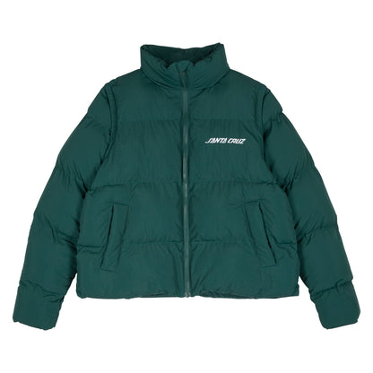 Santa Cruz Strip 2 in 1 Quilted Jacket-Emerald