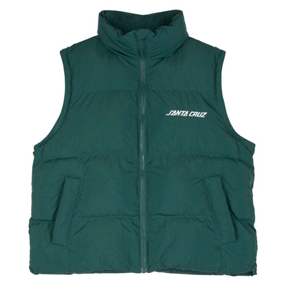 Santa Cruz Strip 2 in 1 Quilted Jacket-Emerald