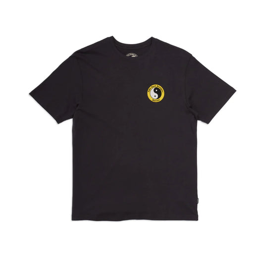 Town And Country YY 71 Logo T-shirt-Washed Black