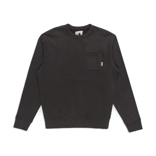 Town and Country Pearl Crew-Washed Black