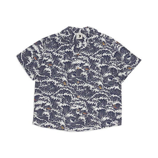 Town and Country Aloha Shirt-Great Wave