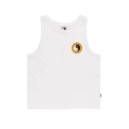 Town and Country Women's Singlet T-shirt-White