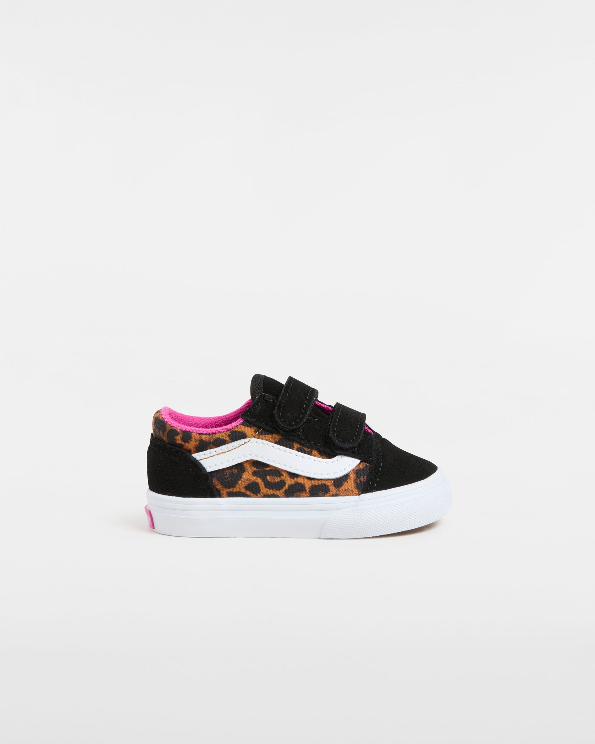 Vans Old Skool V Toddler Shoes-Leopard Pop/ Black Multi | Vans | Childrens Shoes