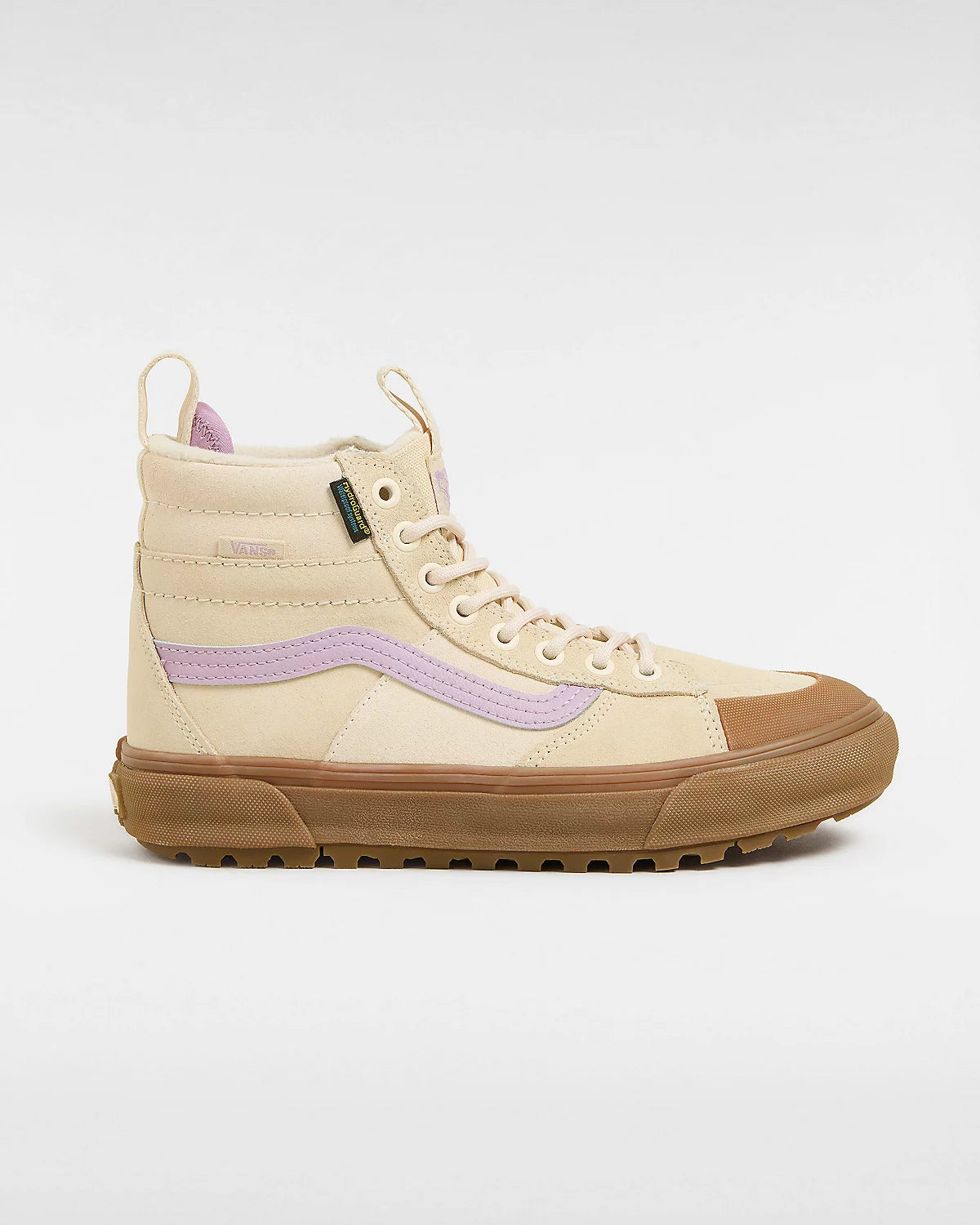 Vans MTE Sk8-Hi Waterproof Shoes-Beige/Purple